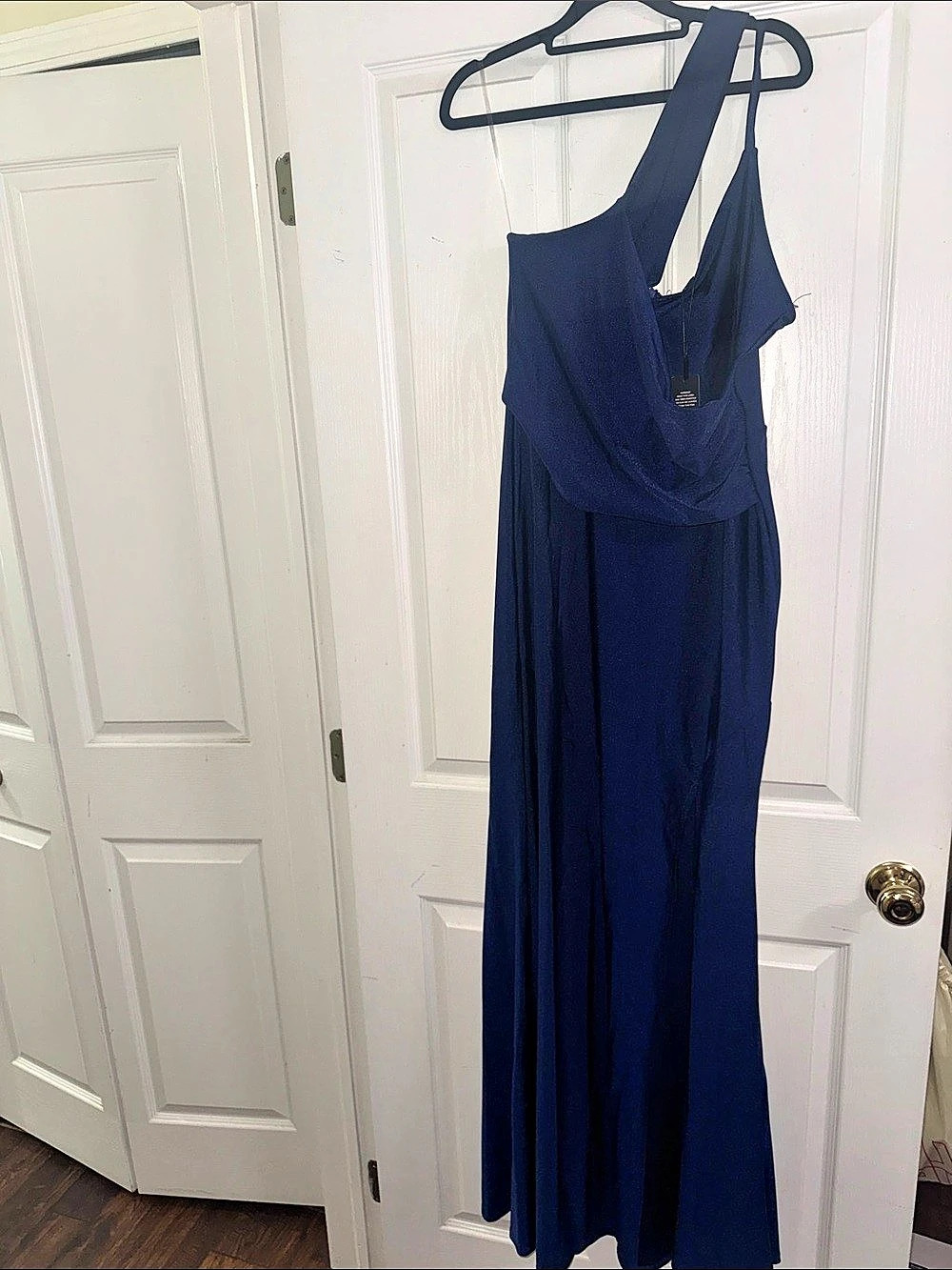 Fashion Nova Can’t Replace You Maxi Dress in Blue Size XL NWT